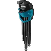 Makita Innensechskantschlüssel-Set 9-tlg. B-65894 Inner-sexkantig Sexkantnyckel, set