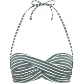 s.Oliver Bikiniöverdel khaki / vit