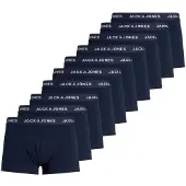 Jack & Jones Solid Boxers 10 Enheter