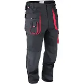 YATO Byxor YT-8025; S; svart