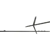 Denty Barbs 3 + 1 Double Above 7 Mm Spjutaxel