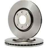 Delphi Bromsskivor BG3622 fram, ventilerad, 2 Stycke