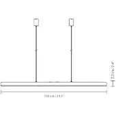 UMAGE Taklampa , Hazel Branch, dimbara, Vit, Matsal, Metall, Modern