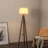 Avonni Golvlampa LM-65214-1E , Mörkt trä, Vardagsrum / matsal, Metall, Golvlampa