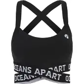 OCEANSAPART Sportbehå 'Beauty' svart / vit