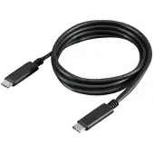 Lenovo - USB-kabel - USB-C (hane) till USB-C (hane) - 1 m - för ThinkPad USB-C Dock Gen 2
