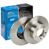 ABE Bromsskiva C4R024ABE bak, full, 1 Stycke