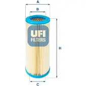 Ufi Sekundärluftfilter 27.016.00