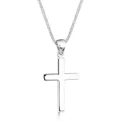 Elli Halsband 'Kreuz' silver
