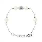 Diadema - Armband sötvattenspärlor - Love Jewelry Collection