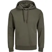 Jack & Jones Sweatshirt 'JJBilly' grå / oliv / pastellgrön