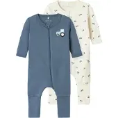 Name it Tractor Pyjamas Med Långa ärmar 2 Enheter