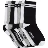 We fashion Sockor grå / svart / vit