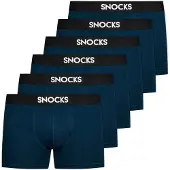 Snocks Boxershorts mörkblå