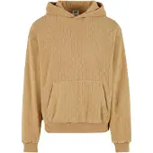 Urban Classics Jaquard Velvet Huvtröja