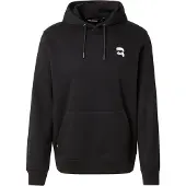 Karl Lagerfeld Sweatshirt mörkgrå / svart / vit