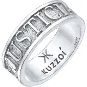 KUZZOI Ring silver
