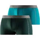 s.Oliver Boxershorts cyanblå / gråmelerad / gran