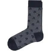 Scalpers Sockor marinblå / grå