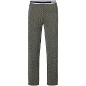 s.Oliver Pyjamasbyxa beige / marinblå / svart / vit