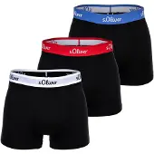 s.Oliver Boxershorts blå / eldröd / svart / vit