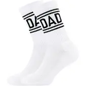 Ewers Sockor 'DAD' svart / vit