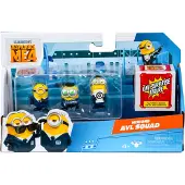 Despicable Me 4, 5 cm Mini Mayhem Figurer 4 st pk., 2 varianter