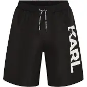 Karl Lagerfeld Badshorts svart / vit