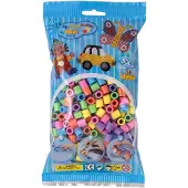 Hama Maxi Pärlor - 500 st. - Pastel Mix 50 - - One Size - Pärlor