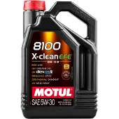Motul 8100 X-clean Efe C2/c3 5w30 Car 5l Motorolja