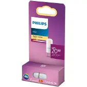 Philips - LED-glödlampa - form: kapsyl - GY6.35 - 1.8 W (motsvarande 20 W) - klass F - varmt vitt ljus - 2700 K