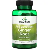 Swanson Health , Full SpektrumÆ Ginger Rot, 1,080 mg , 100 Kapslar (540 mg Per Kapsel)
