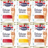 Butcher's Delicious Dinners våtfoder för katter 24x400g