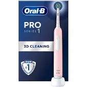 Oral-B eltandborste Pro1 Pink + Extra Brush Head