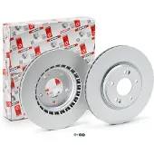 FERODO Bromsskivor DDF2680C fram, ventilerad, 2 Stycke