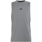Adidas Funktionstopp 'Designed for Training' grå / svart