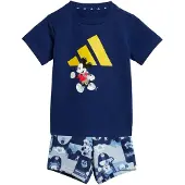 Adidas Shortsset - I DY MM T - Mörkblå/Creyel - - 68 - Shorts