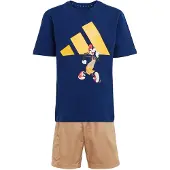 Adidas Shortsset - Disney Långben - Dkblu/Creyel - - 2 år (92) - Shorts