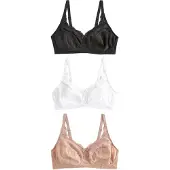 Next Behå beige / svart / vit