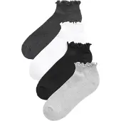 Next Sockor grå / mörkgrå / svart / vit