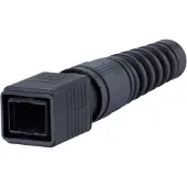 Metz CONNECT 1401055002KE, Kabelhylsa, Svart, Plast, RJ-45
