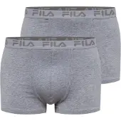 FILA Boxershorts gråmelerad