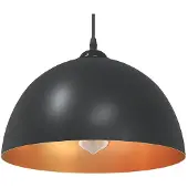 vidaXL Pendellampa 2 st höjdjusterbar E27 svart Ø 30 cm metall