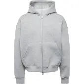 Weekday Sweatjacka 'Simon' gråmelerad