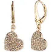 DKNY Örhängen 'HEART' guld / transparent