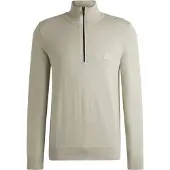 BOSS för män. 50527585 Jersey Kanobix beige (S), Casual, Bomull, Lång ärm