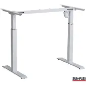 Sun-flex SUN-FLEXDESKFRAME I, ren vit vit vit 825x210x185mm