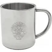 Lemmel Kaffe Rostfri "Rötter" Dubbelvägg 220 ml