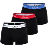 s.Oliver Boxershorts blå / röd / svart / vit