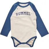 Hummel Body l/ä - hmlBlixen - Vithätta Grå - - 62 - Body L/Ä